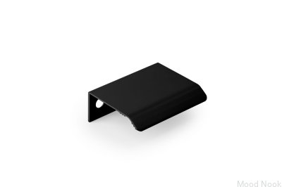 Uchwyt meblowy krawędziowy Curve 32 Aluminiowy Czarny