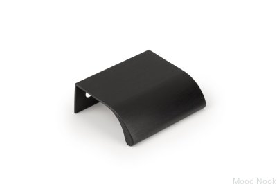 Ручка для мебели Ona 32 Edge из алюминия, черная, анодированная