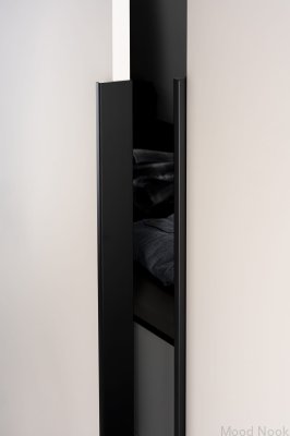 Furniture edge furniture handle Way 320. Aluminum black