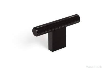 T-Bar Graf Mini möbelknopp, svart
