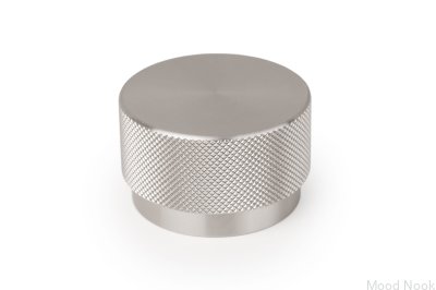 Möbelknopp Graf Big 50 silver