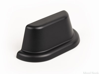 Uchwyt meblowy muszlowy Land 64 Metalowy czarny
