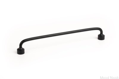 Uchwyt meblowy podłużny Floid 192 Metalowy czarny