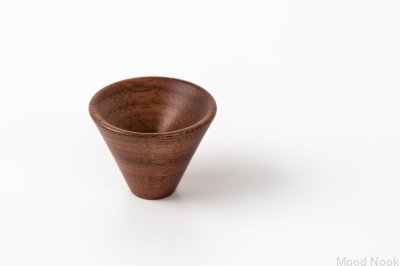 Möbelknopp Conic 29 Trävalnöt