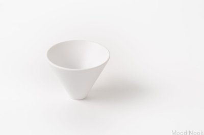 Möbelknopp Conic 29 Metall Vit Mat
