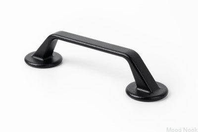 Avlångt möbelhandtag Detta är 128 Metal Black