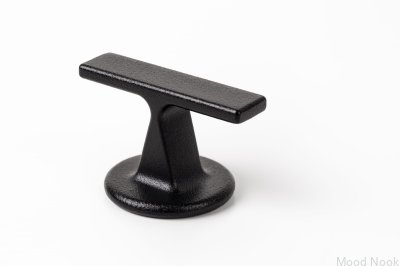 T-Bar Oto Metall Svart Möbelknopp