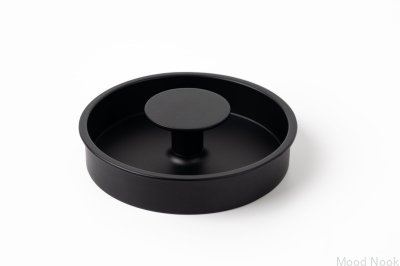 Tirador para mueble empotrado Dipo Negro Mate