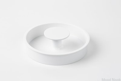 Tirador para mueble empotrado Dipo Blanco Mate