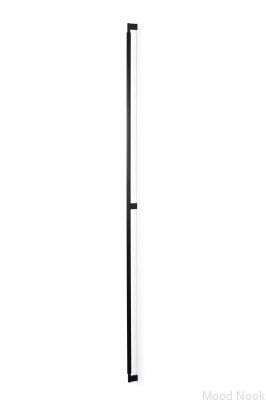 Arpa 1178 möbelhandtag, aluminium, svart, borstad