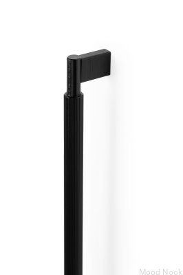 Arpa 1178 möbelhandtag, aluminium, svart, borstad