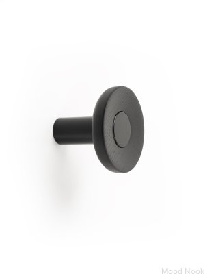 Zoot 60 Деревянная настенная вешалка Matt Black с черным Eco