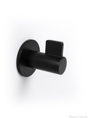 Настенная вешалка Fin Matt Black Eco