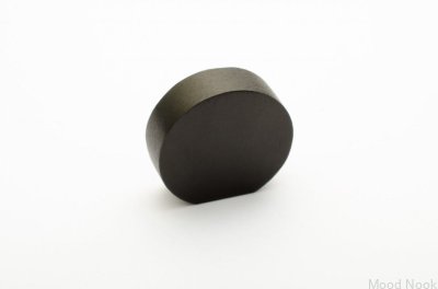 Möbelknopp Globe 20 Svart aluminium