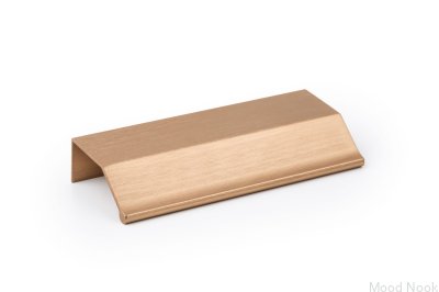Edge furniture handle Wing 64 Aluminum Gold Brushed Cava