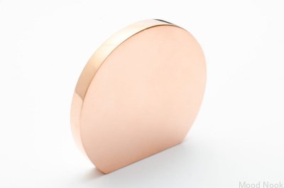 Bouton de meuble Globe 50 Cuivre Poli Non Peint