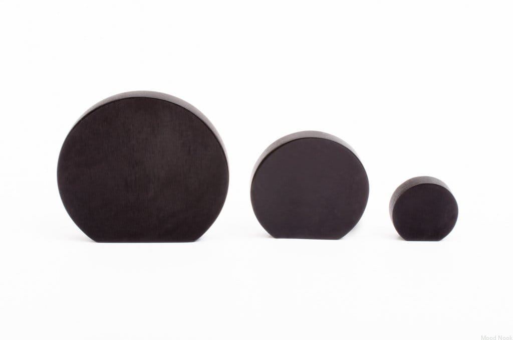 Gałki meblowa Globe czarne aluminium