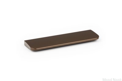 Avlångt möbelhandtag Peak 64 Aluminium Metallic Brown