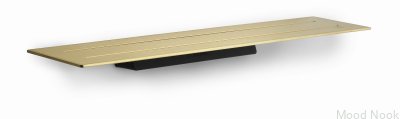 Estante de baño simple 7022 Recubrimiento PVD Oro