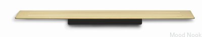 Estante de baño simple 7022 Recubrimiento PVD Oro