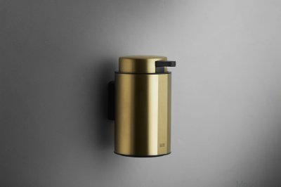 Dispensador de jabón de pared 7142 Recubrimiento PVD dorado
