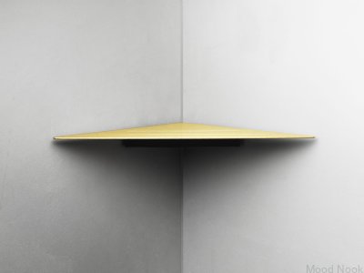 Estantería de esquina para baño 7212 Revestimiento PVD oro