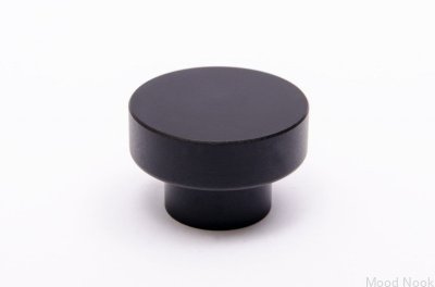 Möbelknopp Dot 30 Svart aluminium