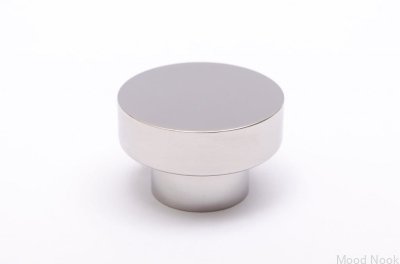 Möbelknopp Dot 30 Polerat rostfritt stål