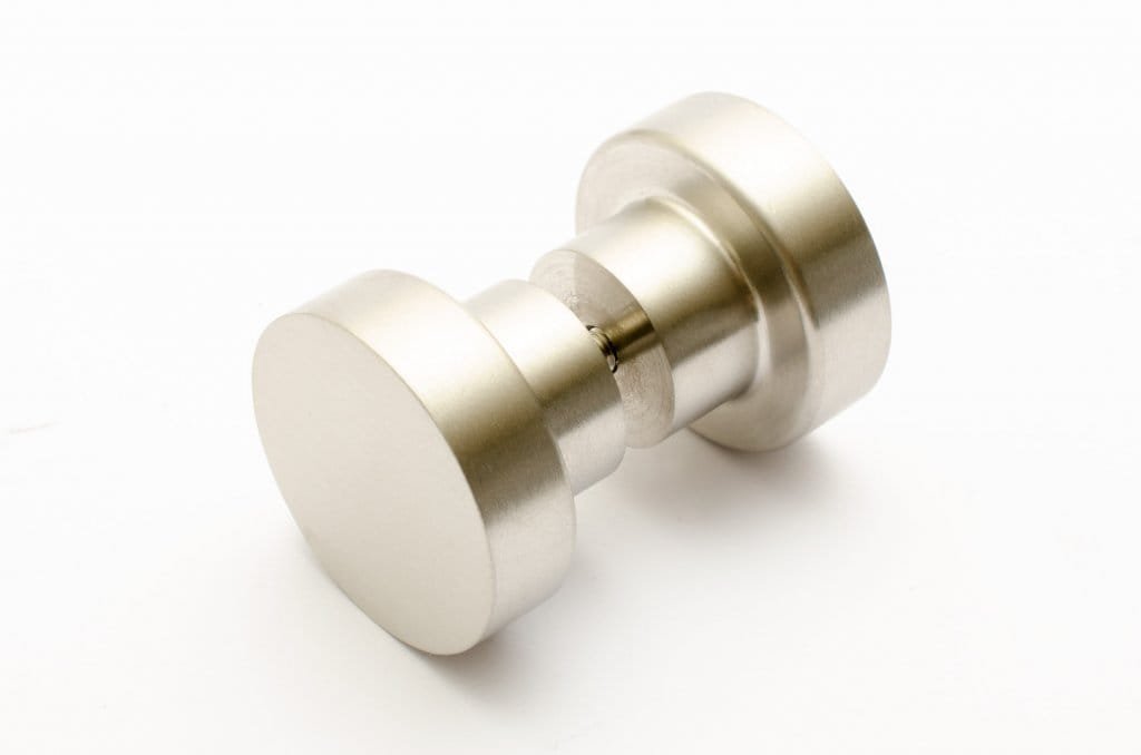 Gałka do drzwi Dot 30 szczotkowane aluminium