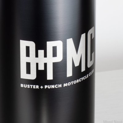 Butelka termiczna na wodę Motorcycle 500 ml Stalowa Czarna