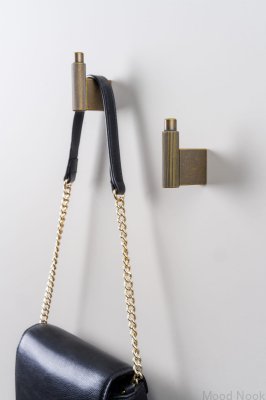 Алюминиевая настенная вешалка Arpa Rustic Gold Eco