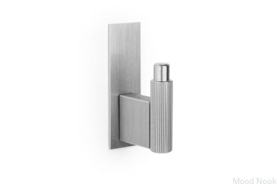 Arpa Plate Aluminium Silver Borstad Eco Vägghängare med Pad