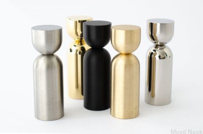 Kokeshi 1856 Настенная вешалка Матовая латунь Нелакированная