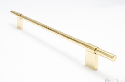 Ручка мебельная Line 224 Gold Brass Polished Unpainted