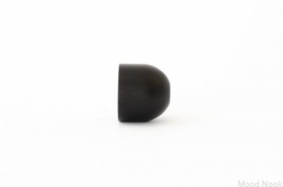 Kokeshi 1816 Aluminium Svart möbelknopp