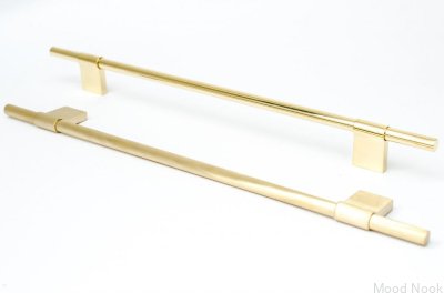 Ручка мебельная Line 224 Gold Brass Brushed Неокрашенная