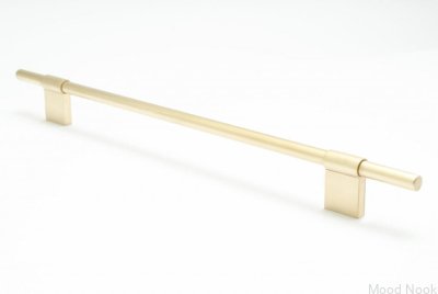 Ручка мебельная Line 224 Gold Brass Brushed Неокрашенная