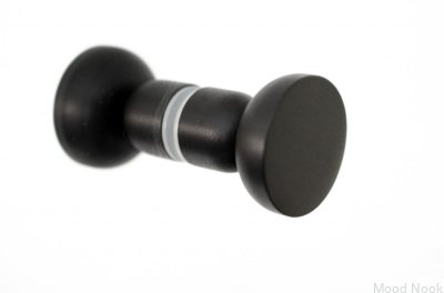Gałka drzwiowa Dwustronna Kokeshi 3032 Aluminiowa Czarna 