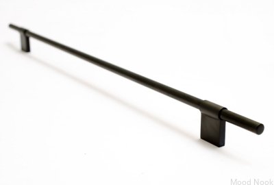 Möbelhandtag Line 342 Svart Aluminium