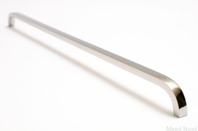 Möbelhandtag Slim 432 Silver Polerat stål