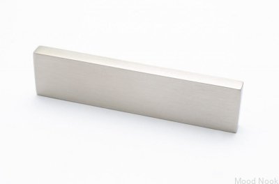 Möbelhandtag Clean Cut 64 Silver, Stål, Borstad