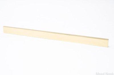 Clean Cut möbelhandtag 224 Guld Mässing Polerad Omålad