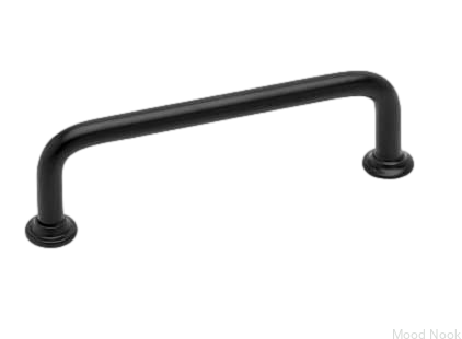 Uchwyt meblowy podłużny 1353 czarny metalowy od Beslag Design