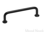 Uchwyt meblowy podłużny 1353 czarny metalowy od Beslag Design
