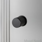 Zdjecie galki meblowej Door Knob czarnej