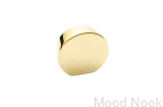 Gałka meblowa Globe 20 mosiądz polerowany