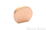Gałka Globe miedziana szczotkowana