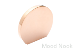 Gałka meblowa Globe 50 miedź polerowana