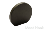 Gałka meblowa Globe 50 czarna aluminiowa