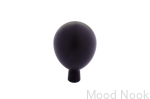 Gałka meblowa Drop czarna aluminiowa